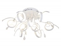 Ambrella Потолочный светодиодный светильник LC591/9 WH белый 81W 4200K 680*680*260 (Без ПДУ) LC591 фото