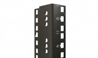 Hyperline CTRM19-32U-RAL9005 19'' монтажный профиль высотой 32U с маркировкой юнитов, для шкафов TTR, TTB, цвет черный RAL9005 (2 шт. в комплекте) 445437 фото