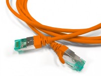 Hyperline PC-LPT-SFTP-RJ45-RJ45-C6A-1.5M-LSZH-OR Патч-корд S/FTP, категория 6a (100% Fluke Component Tested), 30AWG, LSZH, 1.5 м, оранжевый 445825 фото