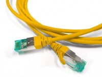 Hyperline PC-LPT-SFTP-RJ45-RJ45-C6A-1.5M-LSZH-YL Патч-корд S/FTP, категория 6a (100% Fluke Component Tested), 30AWG, LSZH, 1.5 м, желтый 445827 фото