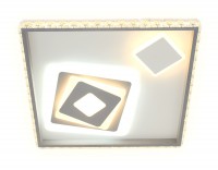 Ambrella Потолочный светодиодный светильник с пультом FA248 WH белый 117W 500*500*75 (ПДУ РАДИО 2.4) FA248 фото