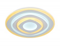 Ambrella Потолочный светодиодный светильник с пультом FA788 WH белый 92W D500*60 (ПДУ РАДИО 2.4) FA788 фото