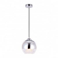 Ambrella Подвесной светильник со сменной лампой TR3601 CH/CL хром/прозрачный E27 max 40W D200*1000 TR3601 фото