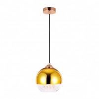 Ambrella Подвесной светильник со сменной лампой TR3602 GD/CL золото/прозрачный E27 max 40W D200*1000 TR3602 фото