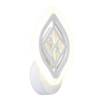 Ambrella Настенный светодиодный светильник с хрусталем FA277 WH белый 12W 240*170*60 FA277 фото