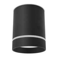 Ambrella Накладной светодиодный точечный светильник TN281 SBK черный песок LED 4200K 9W D80*100 TN281 фото