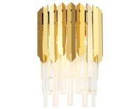 Ambrella Настенный светильник с хрусталем TR5289/2 GD/CL золото/прозрачный E14/2 max 40W 370*220*110 TR5289 фото