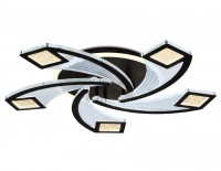 Ambrella Светильник потолочный светодиодный с пультом FA4478/5 BK черный 90W 3000K+6400K/4200K/6400K+3000K D620*75 (ПДУ ИК) FA4478 фото