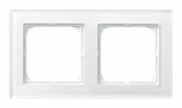 Ospel Sonata Стекло Белое Рамка 2-ая , толщина 6 мм (без внутр вставки) R-2RG/31 фото