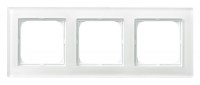 Ospel Sonata Стекло Белое Рамка 3-ая , толщина 6 мм (без внутр вставки) R-3RG/31 фото