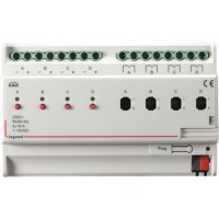 Legrand KNX Контроллер освещения 4 канала 1-10В/4 канала реле 16А. DIN 8 модулей. 002688 фото