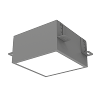 Varton Светодиодный светильник DL-Grill для потолка Грильято 150х150 мм встраиваемый 18 Вт 4000 К 136х136х75 мм RAL7045 серый муар V1-R0-70809-10000-4001840 фото