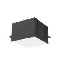 Varton Светодиодный светильник DL-Grill для потолка Грильято 150х150 мм встраиваемый 18 Вт 3000 К 136х136х75 мм RAL9005 черный муар V1-R0-90809-10000-4001830 фото