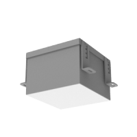 Varton Светодиодный светильник DL-Grill для потолка Грильято 150х150 мм встраиваемый 18 Вт 3000 К 136х136х80 мм IP54 RAL7045 серый муар диммируемый по V1-R0-70809-10D01-5401830 фото