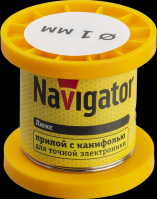 Navigator Припой 93 076 NEM-Pos02-61K-1-K50 (ПОС-61, катушка, 1 мм, 50 гр) 93076 фото