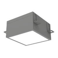 Varton Светодиодный светильник DL-Grill для потолка Грильято 200х200 мм встраиваемый 25 Вт 4000 К 186х186х80 мм IP54 RAL7045 серый муар V1-R0-70810-10000-5402540 фото