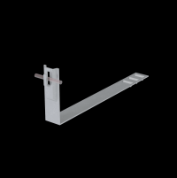 КМ-Профиль Черепичный держатель регулируемый зажимной для прутка Ø 5-8 мм L380 мм H100 мм MA0577 фото